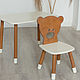Столик и стульчик. Мебель для детской. Kacheli. Интернет-магазин Ярмарка Мастеров.  Фото №2