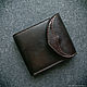 Purse leather Dark vgt Labour 58. Wallets. Labour. My Livemaster. Фото №5