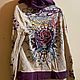 Винтаж: Люкс Толстовка от ED HARDY из хлопка. Свитшоты винтажные. Амбассадор хорошего стиля. Ярмарка Мастеров.  Фото №4