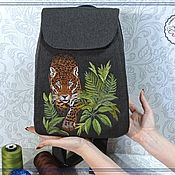 Сумки и аксессуары handmade. Livemaster - original item JV Jaguar Backpack