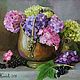 Флоксы в зольнике. Картины. Картины маслом Александра Кулакова (alexandra-kulakova-paintings). Ярмарка Мастеров.  Фото №5