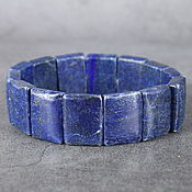 Украшения handmade. Livemaster - original item Large bracelet natural blue lapis lazuli. Handmade.