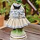 (Gerhard Knopf).  Lace statuette 'Flower Girl'. Vintage statuettes. Imperia. My Livemaster. Фото №5