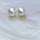  Пара идеальных жемчужин Akoya 9,4 mm в наличии. Серьги-пусеты. FCR Gems. Ярмарка Мастеров.  Фото №5