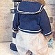 Мишка морячок Фрэнки. Мягкие игрушки. Vintage bears Фоменко Ольга. Ярмарка Мастеров.  Фото №6