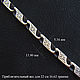 Order BS 021 Bracelet. Persian (persianjewelry) (persianjewelry). Livemaster. . Chain bracelet Фото №3