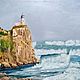 Oil painting Sea Painting Lighthouse, Pictures, Novokuznetsk,  Фото №1