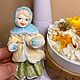Интерьерная игрушка из ваты. Интерьерная кукла. Ilona-75. Интернет-магазин Ярмарка Мастеров.  Фото №2