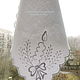 Handkerchief with embroidery smooth, Shawls1, St. Petersburg,  Фото №1