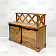 Обувница с сиденьем в прихожую из массива TIMBER. Обувницы. Мебельный бутик (Wofurniture). Ярмарка Мастеров.  Фото №5