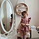 Напольное зеркало для детской. Мебель для детской. Happy_Childhood (dobrorezova-tatyana). Ярмарка Мастеров.  Фото №4