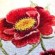 Художественная гладь "Галльские розы", вышитая картина. Pictures. Irina  Art embroidery. Ярмарка Мастеров.  Фото №5