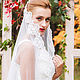 Фата невесты на свадьбу. Фаты. Romantic Wedding. Ярмарка Мастеров.  Фото №4