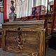 Сундук деревянный под старину, Хранение вещей, Волгоград,  Фото №1