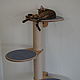 Order Post-scratching post with shelves 'Katie-3'. VIMBESK. Livemaster. . Scratching Post Фото №3