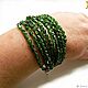 The chrome diopside. ' Aimee' lush bracelet diopside. Bead bracelet. Design jewelry. My Livemaster. Фото №6