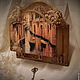 Ключница - полочка `Окно в в Венецию `.Ручная работа.Оригинальный подарок на любой праздник.