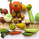 Copy of Vegetables and fruits - miniature for dolls. Doll food. WhiteRacoon's handcrafts. My Livemaster. Фото №4