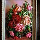  розы в гостинной. Картины. Светлана Жидкова (Моисеенко) (kartina-lenta). Интернет-магазин Ярмарка Мастеров.  Фото №2