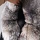 Винтаж: Шуба с капюшоном р. 46-48 мутон, песец,замша. Шубы винтажные. Танюшкин сундучок. Ярмарка Мастеров.  Фото №9