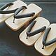 Гэта с ханао - деревянные японские сандали. Сандалии. Bakezori. Интернет-магазин Ярмарка Мастеров.  Фото №2