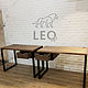 Заказать Компьютерный стол из ясеня LF-192. Leo-loft. Ярмарка Мастеров. . Столы Фото №3