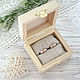 Order Ring box wooden wedding ring box. MilagranA. Livemaster. . Caskets for rings Фото №3
