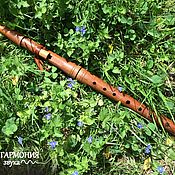 Флейта Свирель из дерева (Русская народная флейта)