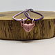 Order Pink Heart pendant made of two halves. Selberiya shop. Livemaster. . Pendants Фото №3