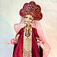 ДЕВИЦА КРАСА РУСАЯ КОСА. Интерьерная кукла. VA Dolls. Интернет-магазин Ярмарка Мастеров.  Фото №2