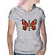 Order Madame Butterfly T-Shirt. decades. Livemaster. . T-shirts Фото №3
