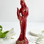 Сувениры и подарки handmade. Livemaster - original item Candle: The Goddess Fortuna. Handmade.