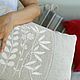 Decorative pillowcase 'Botany' linen embroidery. Pillow. текстиль для дома и отдыха DUNE&PINE. My Livemaster. Фото №4