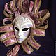Интерьерная венецианская маска Доротея. Маски интерьерные. Елена (luxurymask). Интернет-магазин Ярмарка Мастеров.  Фото №2