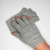 Аксессуары handmade. Livemaster - original item Merino gloves/alpaca MICHA. Handmade.