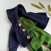 Вязаный свитер, кофточка  детская "Умка"