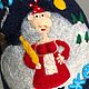  Шапка банная Ах, какая женщина!. Текстиль для бани. Оксана Минаева. Интернет-магазин Ярмарка Мастеров.  Фото №2