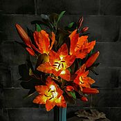 Для дома и интерьера handmade. Livemaster - original item In stock! Bouquet-night light 