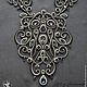 Колье Baroque с кристаллами Swarovski и бисером. Колье. Алла Масленникова (beadlady). Ярмарка Мастеров.  Фото №6