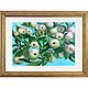 Картина маслом яблоки на ветке 30*40. Картины. Лилиана Полозова. Ярмарка Мастеров.  Фото №6