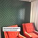 Заказать  Декоративные стеновые 3D панели МДФ. Brus Decor. Ярмарка Мастеров. . Декоративные панели Фото №3