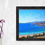 Картины и панно handmade. Livemaster - original item Oil painting: Legends of the Aegean sea. Handmade.