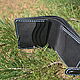 Order Wallet folding bifold made of genuine leather. crecca. Livemaster. . Wallets Фото №3