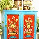 Комод красно-голубой. Комоды. Ирина Шкуратова (JR-DECOR). Интернет-магазин Ярмарка Мастеров.  Фото №2