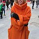 Easy mohair coat 'Orange', Coats, Moscow,  Фото №1