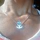 Order Anchor pendant made of 925 sterling silver. marusjy. Livemaster. . Pendant Фото №3