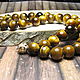 Rosary with a tiger's eye ' for a tiger', Rosary, Moscow,  Фото №1