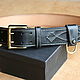  Men's belt 50 mm Luxury. Straps. S-Zorro. Online shopping on My Livemaster.  Фото №2