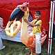 Скульптура уличная:  Птица с кренделем, Скульптуры, Нижний Новгород,  Фото №1