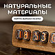 Заказать  Ламповые часы на ИН-12 "Луна-1". Nixietech. Ярмарка Мастеров. . Часы ламповые Фото №3